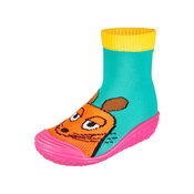 PLAYSHOES Čevelj za na plažo/kopanje Die Maus Freunde turkizna/rumena/oranžna/roza