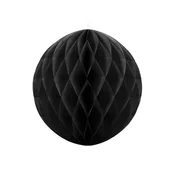 Črna papirnata krogla 20 cm 1 kos.