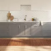 Tepih pravokutni smedi 80 x 1000 cm od bambusa