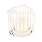 Brilo - LED prigušiva punjiva stona lampa LED/2W/5V IP44 bela