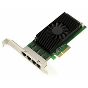 E-GREEN PCI-Express kartica 4-port 2.5 Gigabit Ethernet (Intel I225)