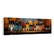 Slika praznično večerno vzdušje - 120x40