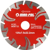 Diamantni kolut RED 125x7.5x22.2mm 14221