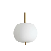 Ideal Lux - LED Lestenec na vrvici UMILE LED/20W/230V pr. 30 cm CRI 90 medenina