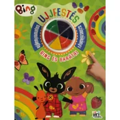 Bing és Barátai ujjfestés színezőkönyv