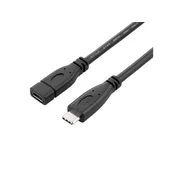 PremiumCord USB 3.1 generacije 2 podaljšek, C/male - C/female, 1,5 m