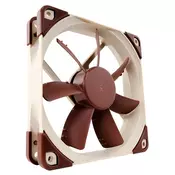 Noctua NF-S12A PWM Hladilni sistem za računalnik Računalniško ohišje Ventilator 12 cm Bež, Rjava