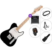 Fender Squier Sonic Telecaster MN SET 2 Black Električna kitara