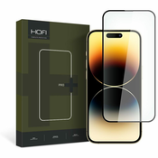 Hofi Hofi Pro+ Zaščitno kaljeno steklo, iPhone 15 Pro, črno