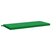 Vidaxl Blazina za klop SOEST 100% poliester Zelena 110 x 50 x 5 cm