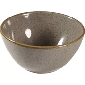CHURCHILL Stonecast Peppercorn Grey skleda, prostornina: 0,40 litra, premer: 130 mm (12 kos)