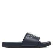 Emporio Armani unisex. XVPS11_XR273 PVC japonke z mornarsko modro odtisnjenim maxi orlom (44), Ravna stran, Oblačila za plažo, Mor