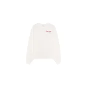 Bershka Majica brusnica/črna/bela