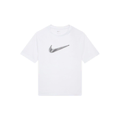 Nike B NK DF MULTI SS TOP HBR, djecija majica za fitnes, bijela IF2430