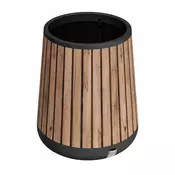 Deco cilindrični plastični zaboj za rože 81 l bor
