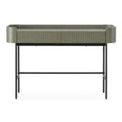 Kaki zelena stranska mizica 40x120 cm Willa – MOME