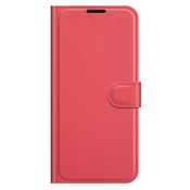 Etui Litchi za Huawei Nova 9 Pro - rdeč