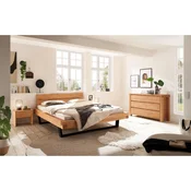 Livetastic POSTELJA IZ TRAMOV 200 cm  x 200 cm , les medeni hrast