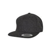 Flexfit Kapa Melton Wool, črna