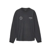 AllSaints Majica KINDRED temno siva/bela