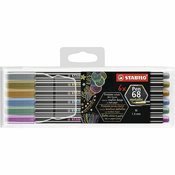 STABILO flomaster PEN 68 6KOM METALIC