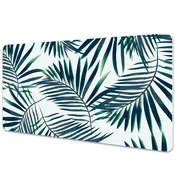Decormat Podloga za mizo Zeleni listi 120x60 cm