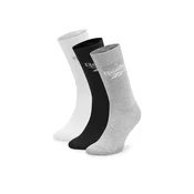 Reebok Set 3 parov unisex visokih nogavic R0367-SS24 (3-pack) Pisana