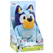 Bluey plišana figura koja govori, 33 cm