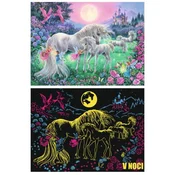 Ravensburger Popolna luna enorogi sestavljanka XXL 100 kosov