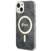 Guess OVITEK GUESS ZA IPHONE 15 14 13 6.1 ZA MAGSAFE IML 4G S TEHNOLOGIJO ZAŠČITE