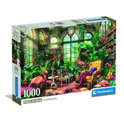 shumee 1000-delna sestavljanka. Kompaktna knjižnica The Greenhouse.