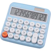 KALKULATOR GENIE 12-MESTNI 612 SVETLO MODER 12777