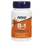 NOW FOODS Vitamin B-1 100 mg 100 tab.