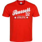 Russell Athletic BASES - S/S CREWNECK TEE SHIRT, muška majica, crvena A30311