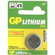 baterija CR2016 GP Lithium 3V--