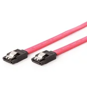 CC-SATAM-DATA Gembird Metal clips, Serial ATA data kabl flat 0.5m