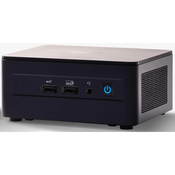 ASUS NUC 12 Pro Kit (RNUC12WSHI700002I), Intel Core i7-1260P, Intel Iris Xe Graphics, 4xUSB, M.2 22x80 NVMe, 22x42 SATA, 2.5 SATA slot, 2,5Gbe LAN, 2xHDMI, 2x Thunderbolt 4 (USB-C DP), AX211.NGWG.NV, EU Cord, Tall Kit (L6), EAN:4711387505021