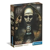 Clementoni - Puzzle Zbirka grozljivk: La Monja - 1 000 kosov