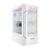 Gamdias Kucište Aura GC7, ARGB, Belo