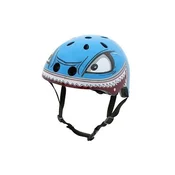slomart Otroška čelada HRN Shark, vzorec, modra, 48-53 cm