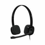 Slušalice Logitech H151 Stereo Headset single jack Black
