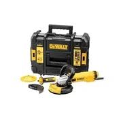 DeWalt DeWALT DWE4257KT-QS kotni brusilnik 12.5 cm, 10000 RPM