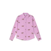 Lola Casademunt Bluza svetlo rjava/svetlo roza/črna