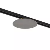 Moderna stropna svetilka v barvi kovine za sistem tirnic 1-fazna 2-luči - Iconic Pulley