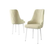 Hanah Home Set stolica Trex, 46x95x42 cm, 4 komada, Krem-bele