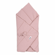 Roza pamucna deka za bebe 75x75 cm - Malomi Kids