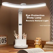 Dupai Stona lampa, 3600mAh, Bela