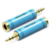 Vention 6.5mm Female to 3.5mm Male Adapter Blue