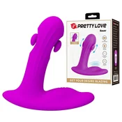 STIMULATOR PROSTATE Pretty Love Bauer - analni vibrator, debelina 3,1 cm