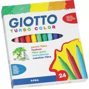 Flomasteri GIOTTO TURBO COLOR / 24 boja (slikarski pribor za)